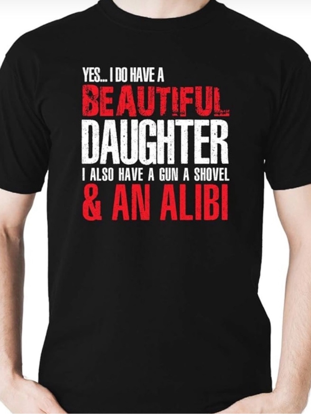 Black Graphic T-Shirt